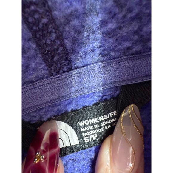The North Face Purple Full Zip Fleece Jacket Women’s Small - Picture 5 of 6